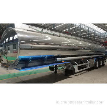 Tangki Bahan Bakar Aluminium 45000 Liter Semi-Trailer